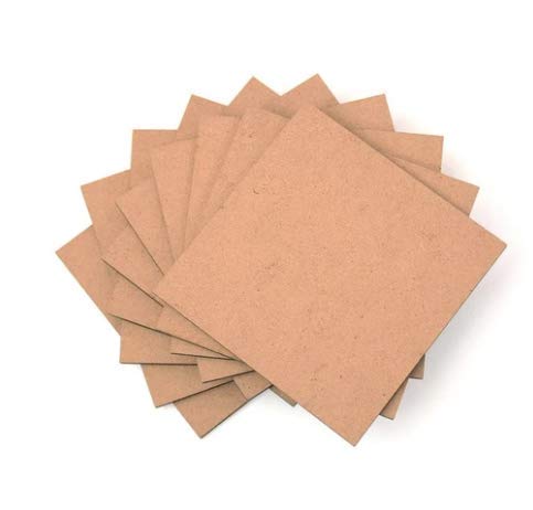 Image of Medium Density Fireboard Wood Sheets (10Pieces)