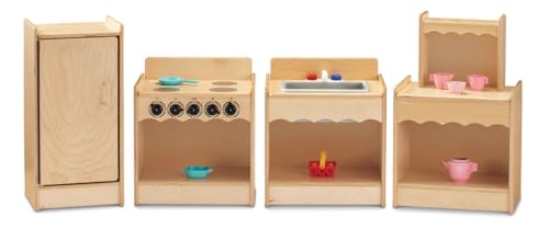 Jonti-Craft 2075JC Toddler Contempo Kitchen 4 Piece Set