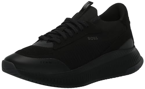 Image of BOSS Men's Modern Knit Structure Running Sneaker