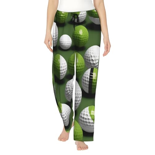 Pantalon de pyjama léger femme EdWal imprimé rigolo vêtement de nuit doux taille S-3XL