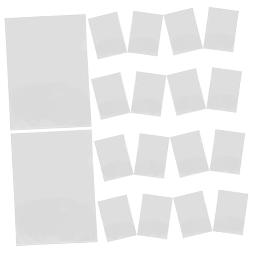 TINEASUR 100個 対応 入り 字型クリアドキュメントフォルダー 大容量 防水仕様 書類保護用スリーブ オフィス 学校用透明ファイルケース