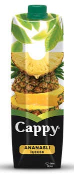 Cappy Ananas Nektarı Karton Kutu 12x1 L