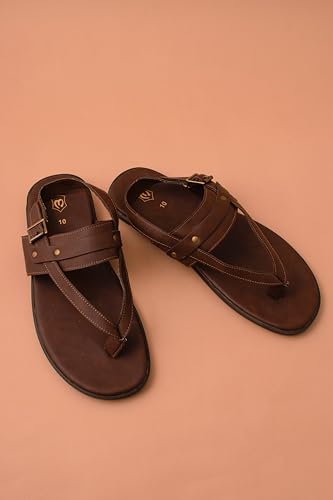 Image of Manyavar Plain |Men's Ethnic Jutti | Flip-Flops| Sandals for Men