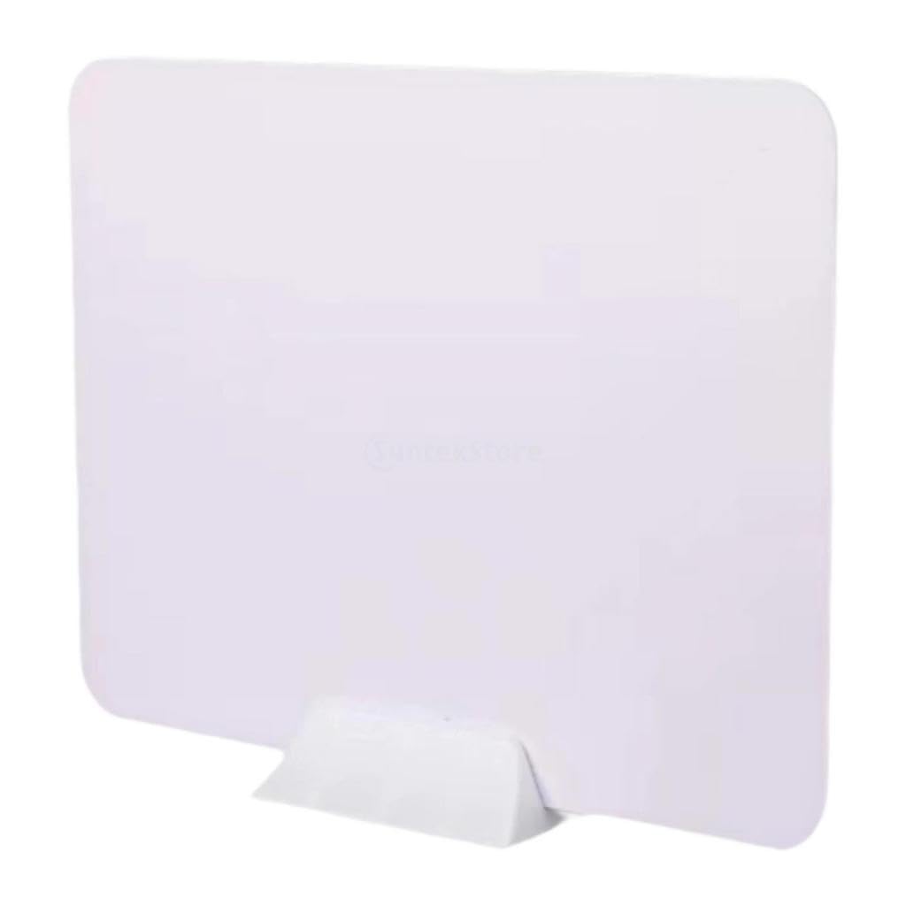 Desktop Partition Board Desk Divider Multipurpose for Teacher Office Library 40x40cm-image-3