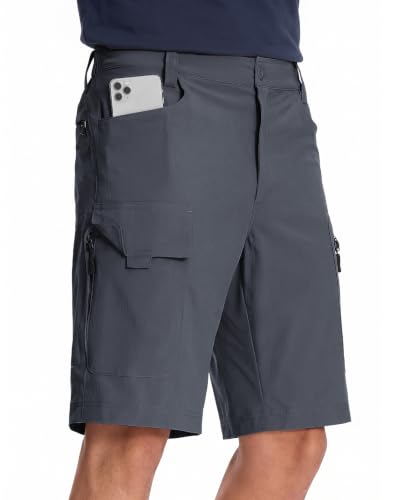 Moosehill Men’s Hiking Shorts Stretch Quick Dry...