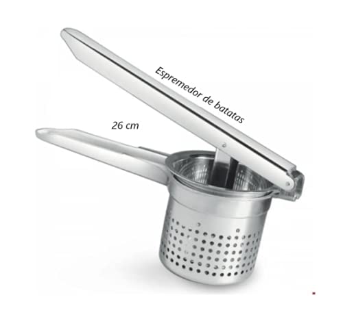 Espremedor Amassador de Batatas Legumes em Aço Inox Clink