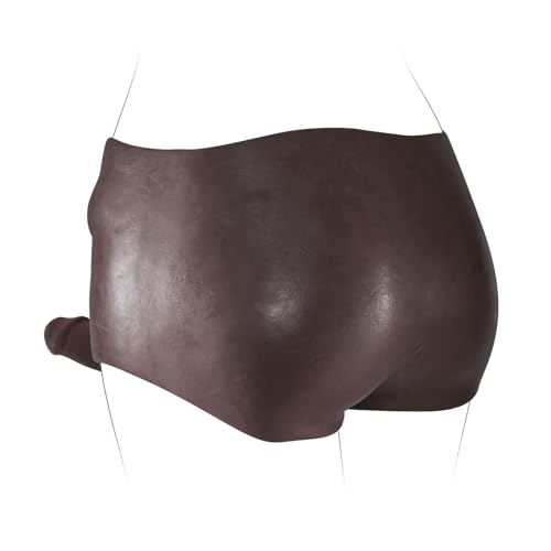 Image of Strap On Dildo Panties Sex Toy, High Elasticity Wearable Dildos, Realistic Dildo Transgender Clothing Adult Sex Toy for Lesbians Couple