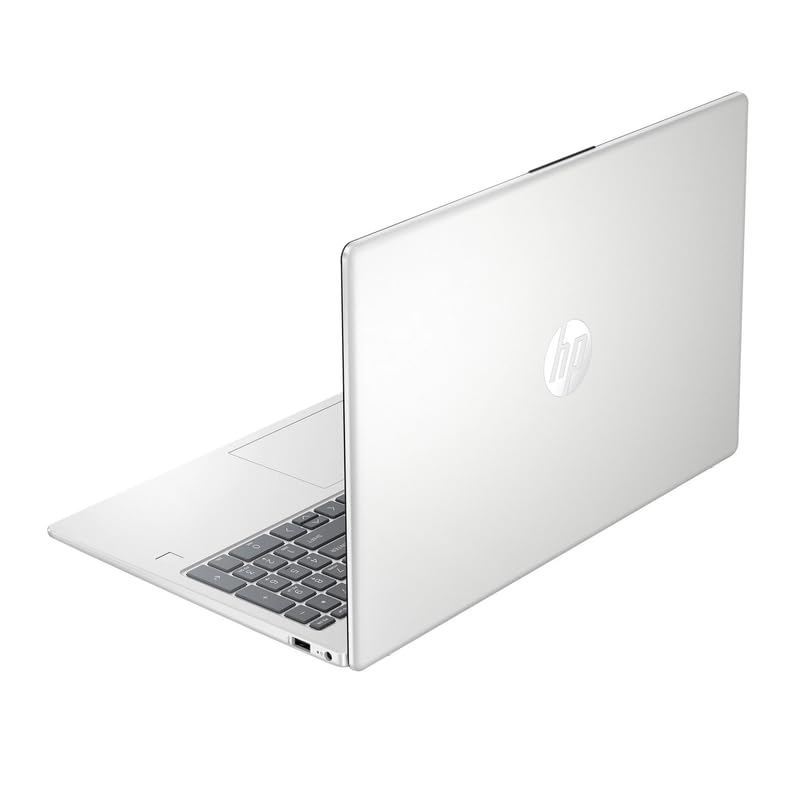 HP 15.6" FHD Business & Student Laptop Computer, 8GB RAM 512GB SSD, 8-Cores Intel Core i3 Processor, Windows 11, Fingerprint Reader, PLUSERA Earphones & 8-in-1 Hub Included, Natural Silver