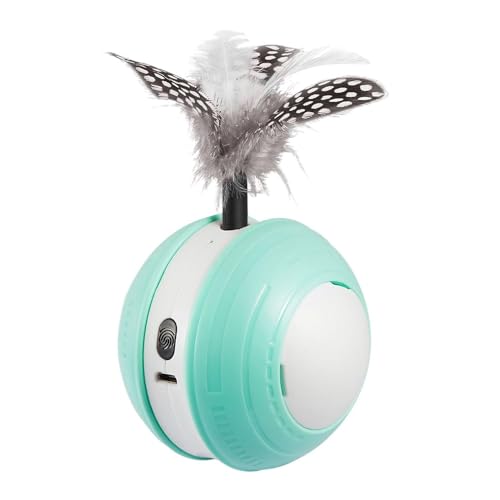 Bola inteligente para gatos interactiva con recarga USB duradera 8