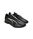 PUMA Unisex Ultra 5 Play IT Soccer Shoe, Black White, 46.5 EU