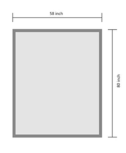 Goodbath Buffalo Plaid Throw Blanke,Christmas Check Fleece Blanket Red Black, Flanel Warm Blanket For Sofa Couch Bed, 58 X 80 Inches #TOP1