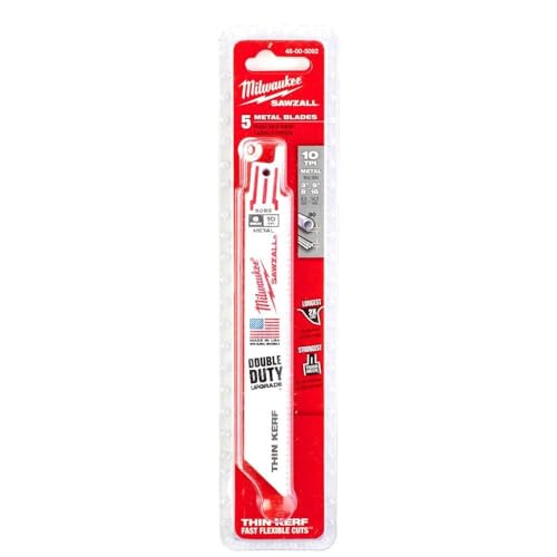 6" L Reciprocating Saw Blade, 10 TPI - image 1