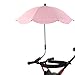 Gugavivid Ultra Light kompakte Taschenschirm Reise Regenschirm Universal Baby Pram Umbrella Shade RegenschirmUV-Sonnenschutz für Kinderwagen Winddicht Tragbar Sonnenschirm Sonne & Regen