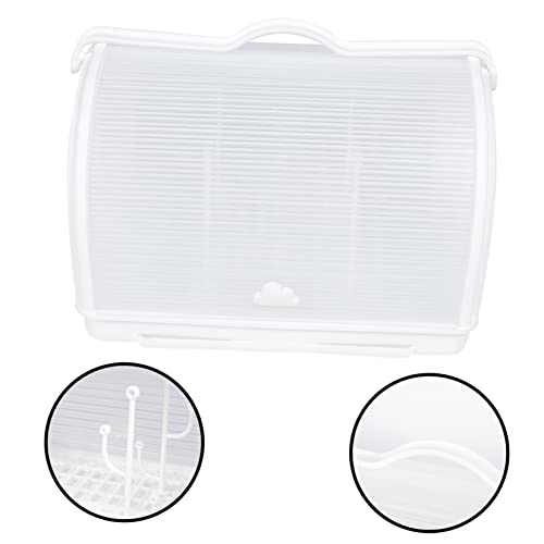 Box Bread Box Drainer Cup With Lid Bottles For Metal Container With Lid Cup Drainer Rack Chopsticks Organizer Bottle Storage Box Cup Container Bottle Drying Case Pp Mug #TOP2