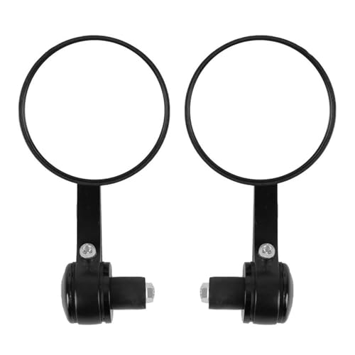 Rétroviseurs moto ronds guidon 7/8 pour éliminer angles morts