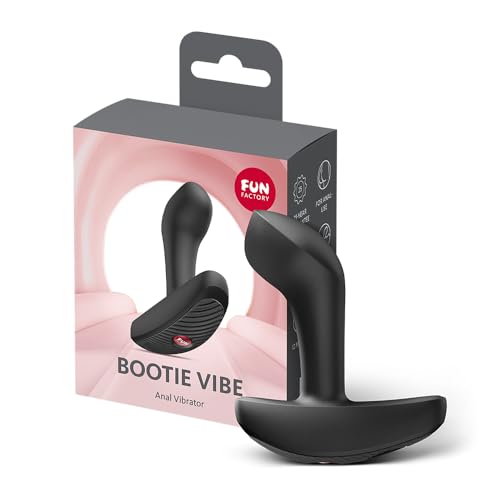 Fun Factory Bootie Vibe | Analvibrator & Prostatavibrator | 12 Vibrationsprogramme | wiederaufladbar USB-C | wasserdicht IPX7 | kompaktes Design | Sextoy für Männer & Paare