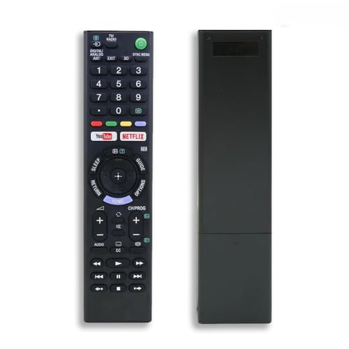 Image of Compatible with Sony Bravia TV Remote Control RM-L1370 Model Fit for Smart LCD LED UHD OLED QLED 4K Android Televison Non Voice Command with Streaming Apps Replacement Remotes All Sony TV's