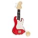 Sigikid- Rassel Gitarre Rot, Play & Cool Sonaglio, Colore Rosso/Multicolore, 42636