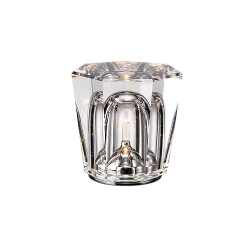 Lampe d'ambiance cristal extérieure pour soirées camping et terrasse