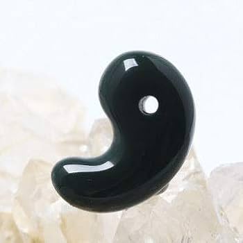 青石 出雲型 勾玉20mm めのや アナヒータストーンズ 青石 出雲型勾玉 20ミリ