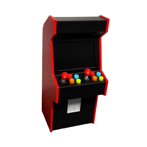 Borne d'arcade miniature 1:12 console de jeux réaliste pour diorama Sharplace