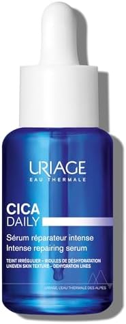 Uriage - CICA Daily Serum - Intense Repairing and Radiance Serum - Made With Prebiotic, Hyaluronic Acid & Centella Asiatica, Boosts Skin Repair, Paraben & Fragrance-free, Non-Comedogenic- 30ml