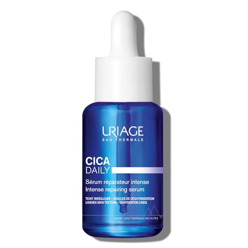 Uriage Cica-Daily Intense Repairing Serum With Centella Asiatica,Hyaluronic Acid & Vitamin B5| Anti-Pollution Serum|Repairs & Protects From Everyday Aggressions|Fragrance-Free|Dermat Recommended|30 ml