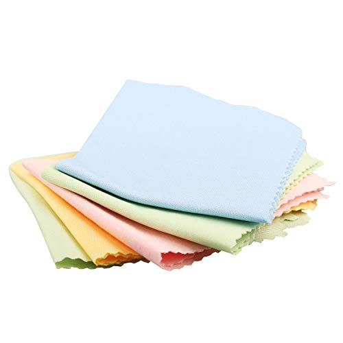 image for Futheda 5PCS Microfiber Cleaning Polishing Polish Cloth for Musical In