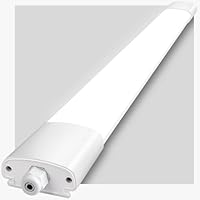 LED Feuchtraumleuchte 60CM IEGLED, 20W 2200LM Deckenlampe 4000K Neutralweiß, LED Werkstatt Deckenleuchte mit IP65 Wasserfest, Neonröhre Weiß als Wohnzimmerlampe, küchenlampe, Kellerlampe, Garagenlampe