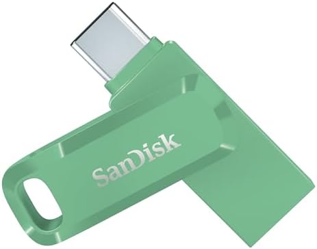 SanDisk Ultra Dual Drive Go USB Type-C Memoria Flash 1 TB (con conectores USB Type-C y Type-A reversibles, para Android móviles, Tabletas, Macs y Ordenadores, hasta 400 MB/s) ` Absinthe Green