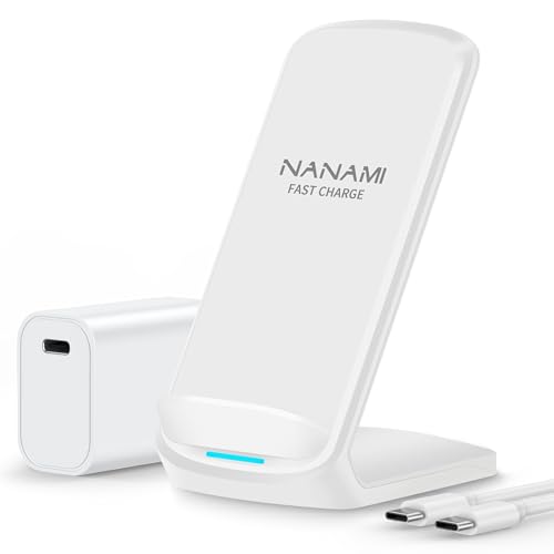 NANAMI ワイヤレス急速充電器 (USB-C 20W出力の急速充電器に昇進)...
