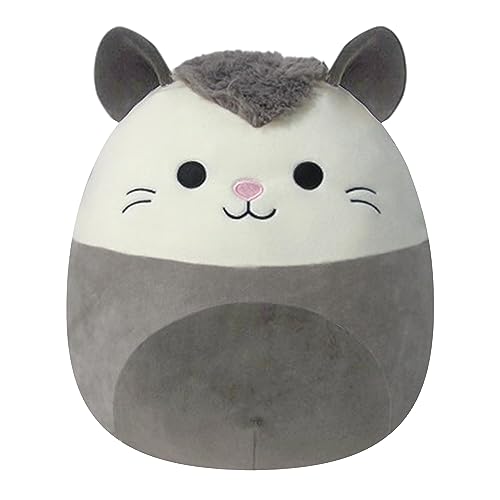 Image of Squishmallows 14-Inch Luanne Grey Possum - Large Ultrasoft Official Kelly Toy Plush