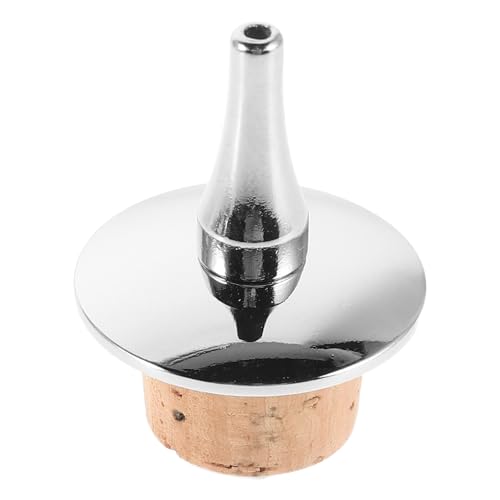 TOYANDONA Tapón Vertedor de Corcho para Botella de Licor Dispensador de Spirits con Base Cómoda Diseño Resistente para Bar Profesional y Uso Doméstico para Bartenders y Restaurantes