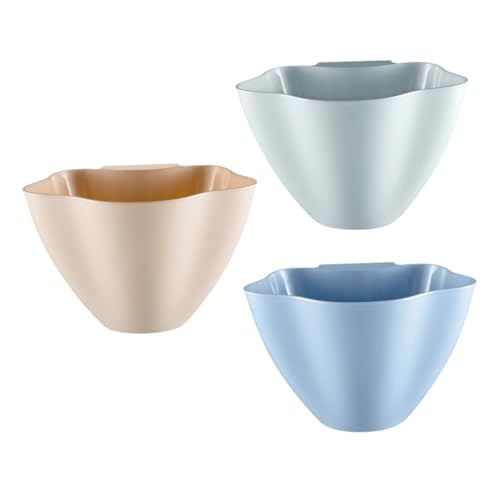 FONDOTIN Hängande Papperskorgsset - Köksavfallskärl Sopkärl Återvinningskärl Hushållssoptunna Platsbesparande Förvaringskärl