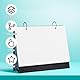 SPORWAY 2 Stücke DIY Tischkalender Blanko Notizbuch, A5 Fotokalender Bastelkalender Wochenkalender Kraftpapier Ringbuch Spiralblock DIY Memo Papier Zeitplaner Leerer Zettel (Schwarz)