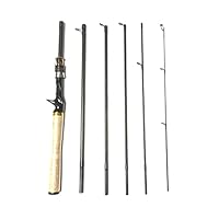 Amazon.co.jp: 7フィート スピニングパックロッド 6ピース(L) 7ft (2.1