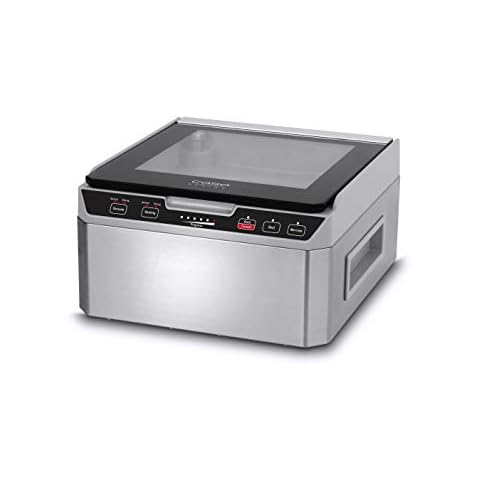 Envasadora al vacío Caso VacuChef 40 de acero inoxidable con doble sellado Cover
