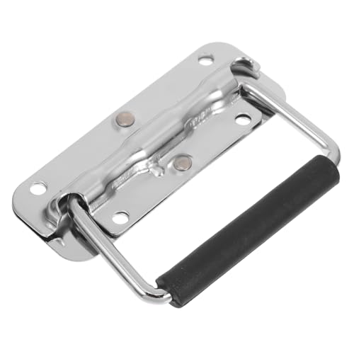 DECOMELODY Stainless Steel Portable Toolbox Handles Hinge Chest Handle for Industrial Equipment