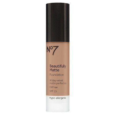 No7 Beautifully Matte Foundation Deeply Beige - 1.01 oz Deeply Beige