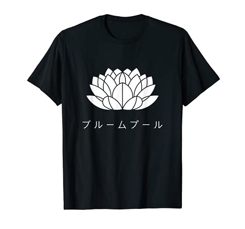 Bloom Pool - Logo blanco con texto JP | Cardano Stakepool Camiseta