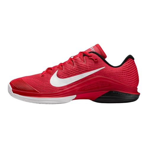 Nike Vapor 12 Men's Hard Court Tennis Shoes (FV5552-600, University Red/Black/Gym Red/White)