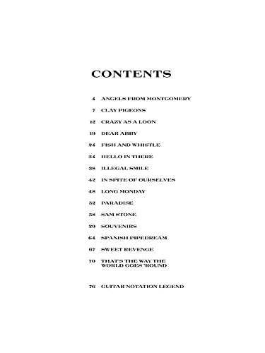 John Prine - Guitar Songbook: 15 Songs Transcribed In Standard Notation & Tab #TOP1