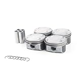 4PCS Engine Piston Rings Set for 2.0T G4KF Engine - Compatible with 2009-2014 Coupe Sportage Optima Sonata Santa Fe Sport 23410-2C400, Automotive Replacement Piston & Ring Kit