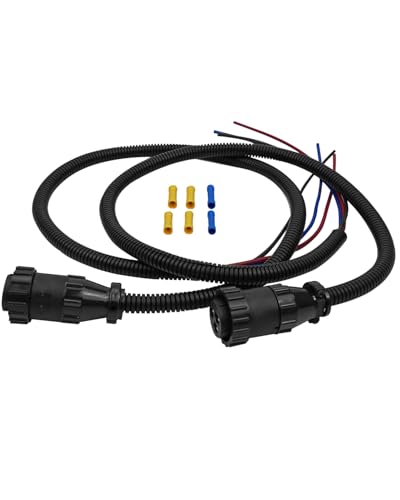 Cable auxiliar de 3 pines para tractor Case-IH 7210 repuesto de alimentación 187103A1