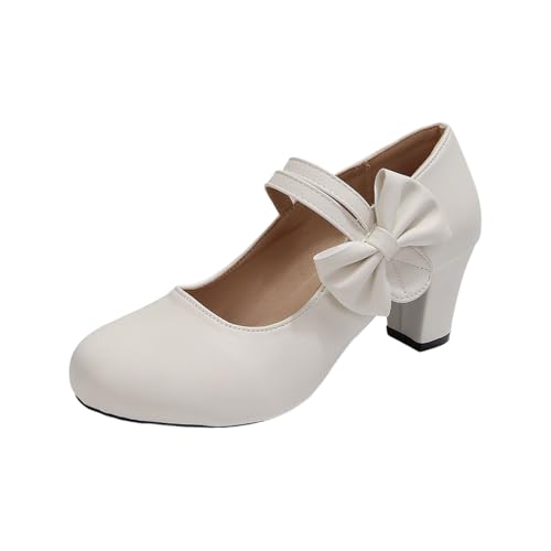 Chaussures Mary Jane femme élégantes à talon pour costume Dirndl et fête