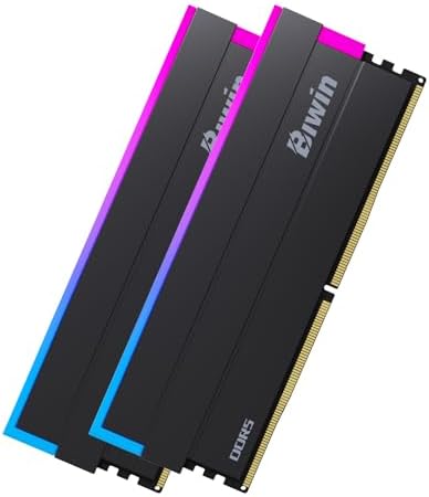 Biwin Black Opal DW100 DDR5 RGB RAM 48GB (24GBx2) 6000MHz CL28 Co...