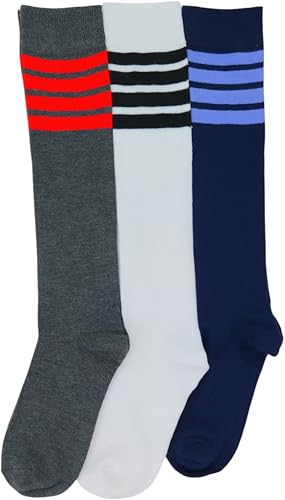 Image of ToBeInStyle Women's Pack of 6 or 12 Knee High Socks
