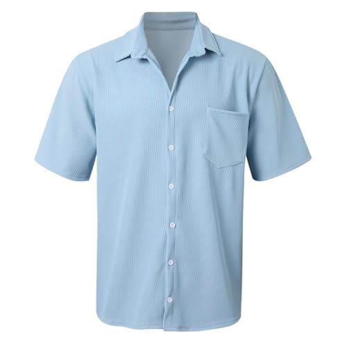 Chemise d'été homme à rayures pour vos weekends en ville