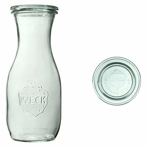 WECK - LOT DE 6 BOUTEILLES A STERILISER 500 ML