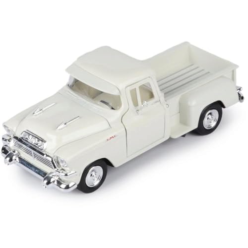 Modelo a escala 1:24 Camioneta 1957 Blue Chip Pickup Blanco miniatura 2